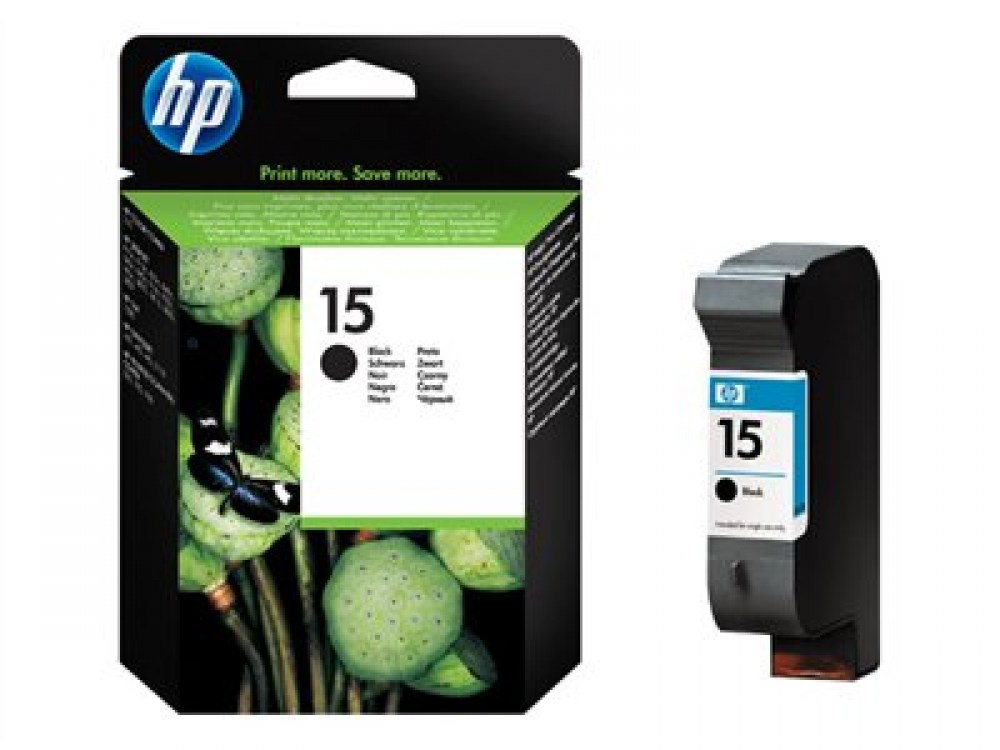 HP Głowica nr 15 C6615DE Black 25ml 