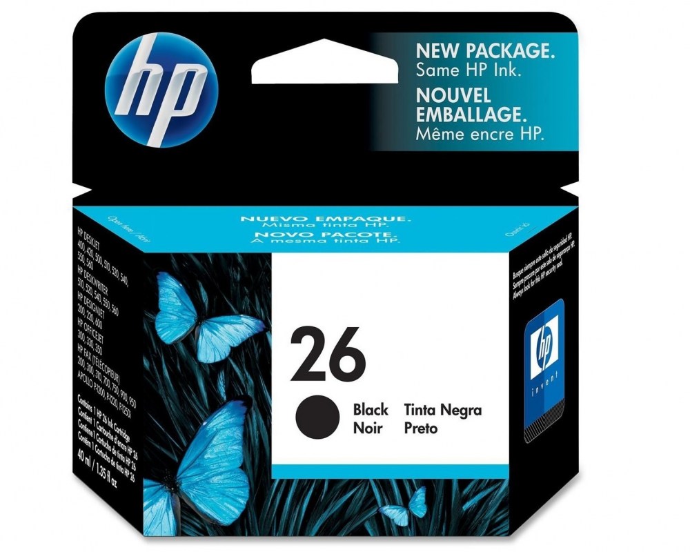 HP Tusz nr 26 51626A Black 40ml