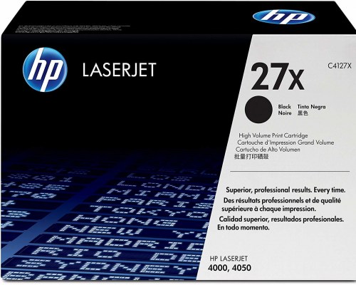 HP Toner nr 27X C4127X Black 10K 