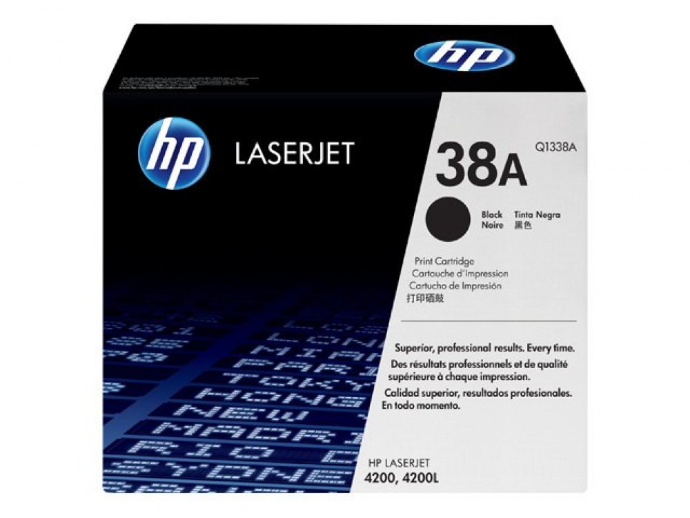 HP Toner nr 38A Q1338A Black 12K 