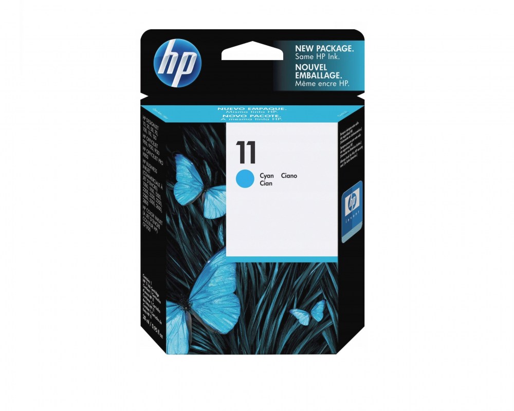 HP Tusz nr 11 C4836AE Cyan 28ml 