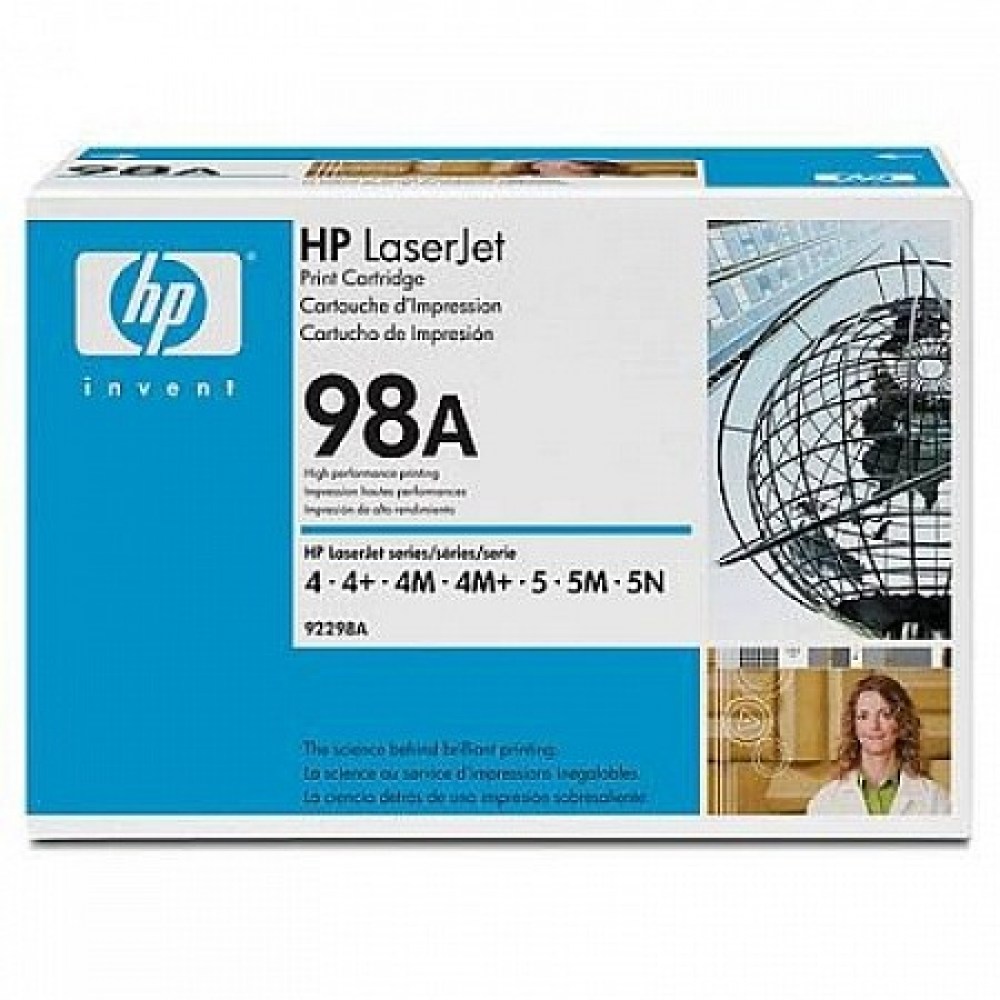 EOL HP Toner nr 98A 92298A Black 