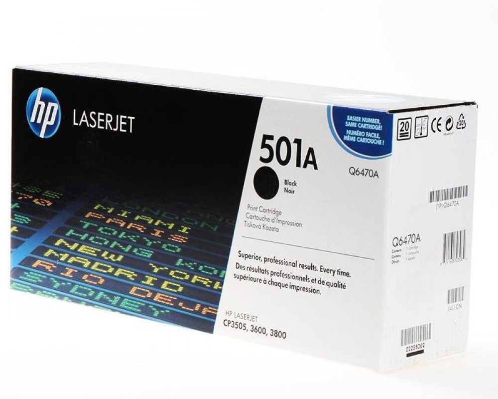 HP Toner nr Q6470A Black 6K 