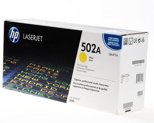 HP Toner nr Q6472A Yellow 4K 