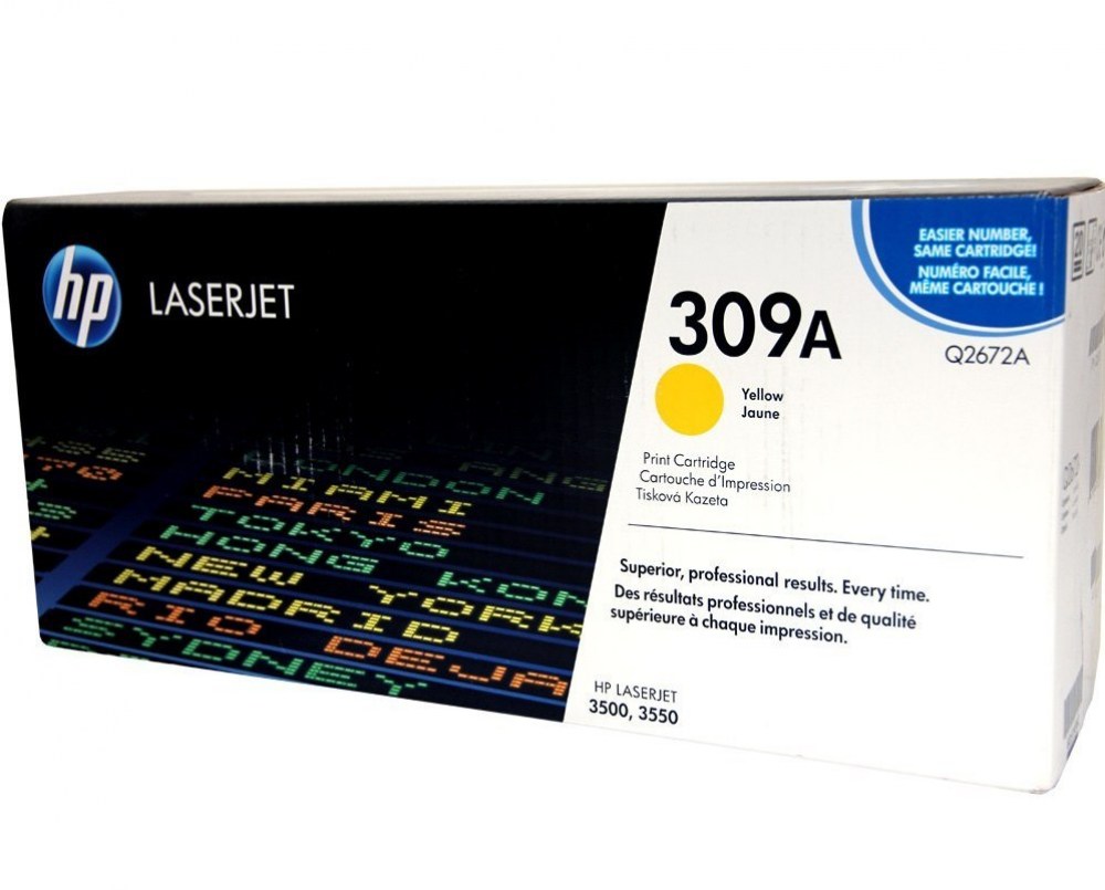 HP Toner nr Q2672A Yellow 4K 