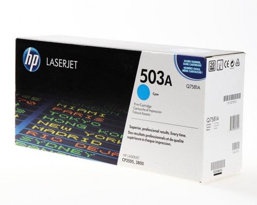 HP Toner nr Q7581A Cyan 6K 