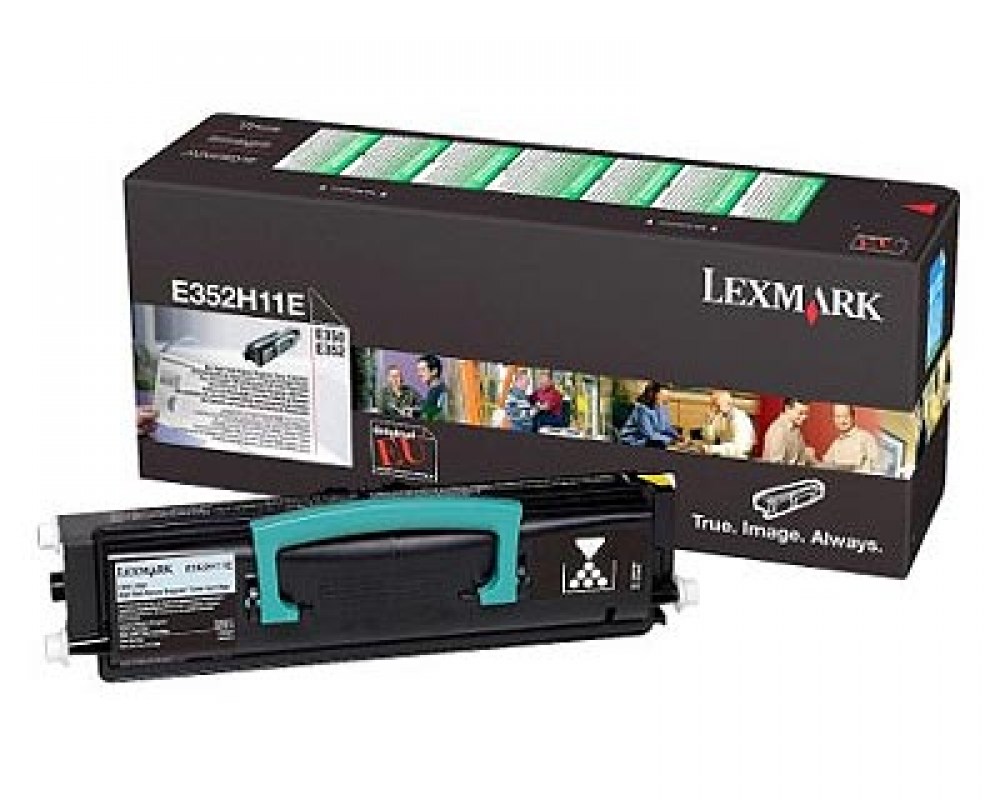 Lexmark Toner E350 E352H11E Black 9K 