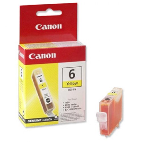 Canon Tusz BCI-6Y Yellow 13 ml 