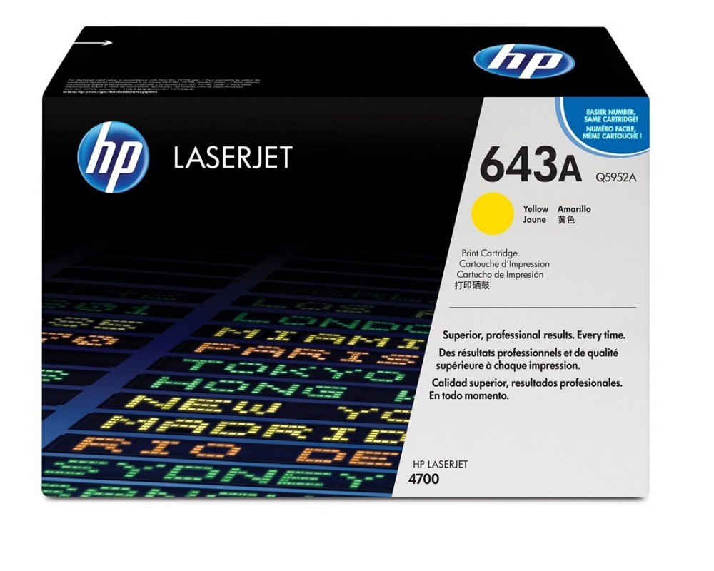 HP Toner nr Q5952A Yellow 10K 