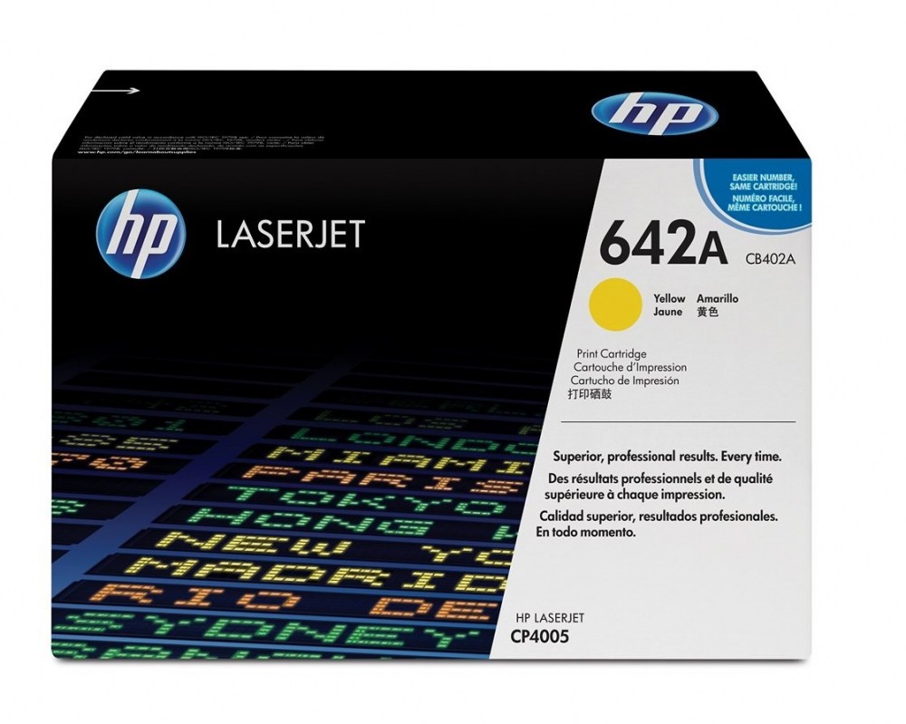 HP Toner CB402A Yellow 7,5K 