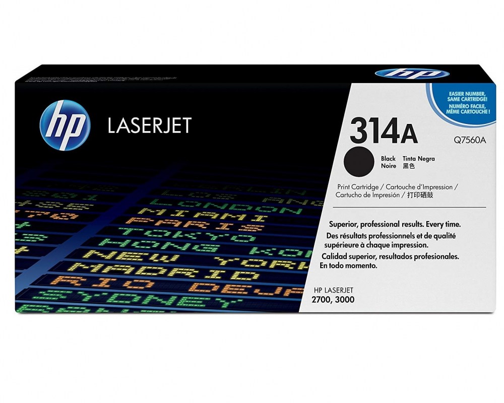 HP Toner nr Q7560A Black 6,5K