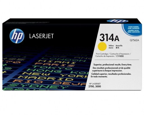 HP Toner nr Q7562A Yellow 3,5K