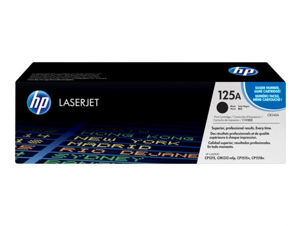 HP Toner nr 125 CB540A Black 2,2K 