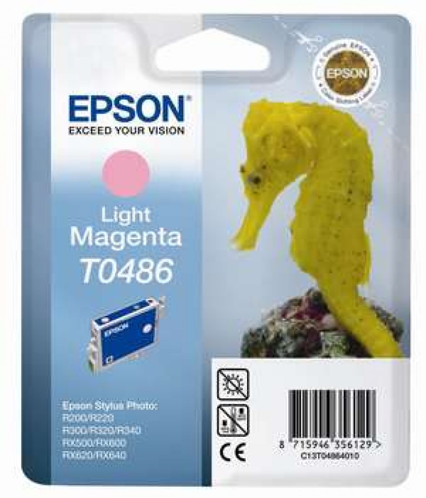 Epson Tusz Stylus Photo R200 T0486 Light Magenta 