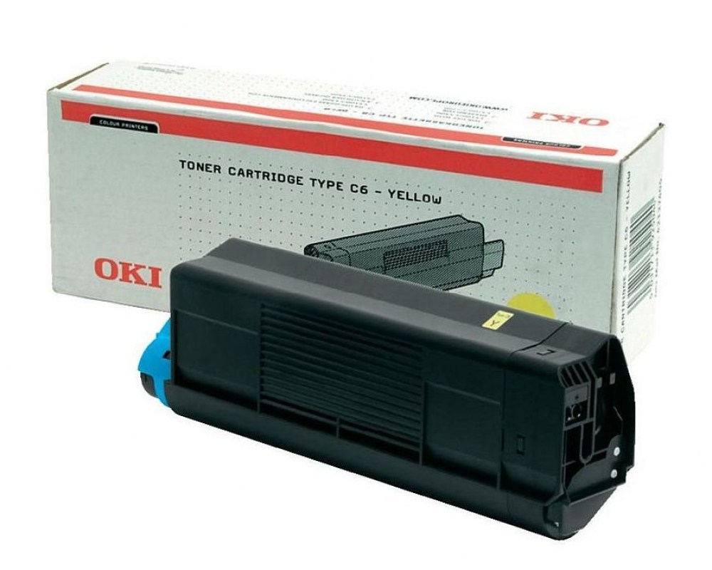 OKI Toner C51/52/53/54 Yellow 42127405 