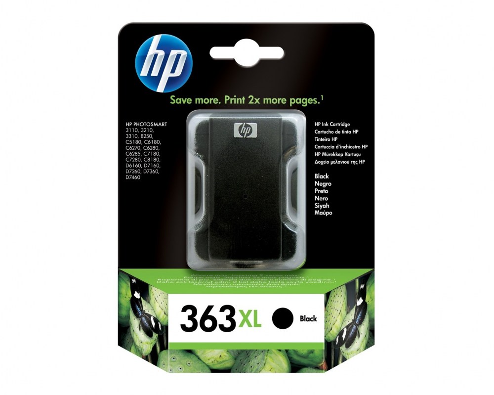 EOL HP Tusz nr 363XL C8719EE Black 17ml 