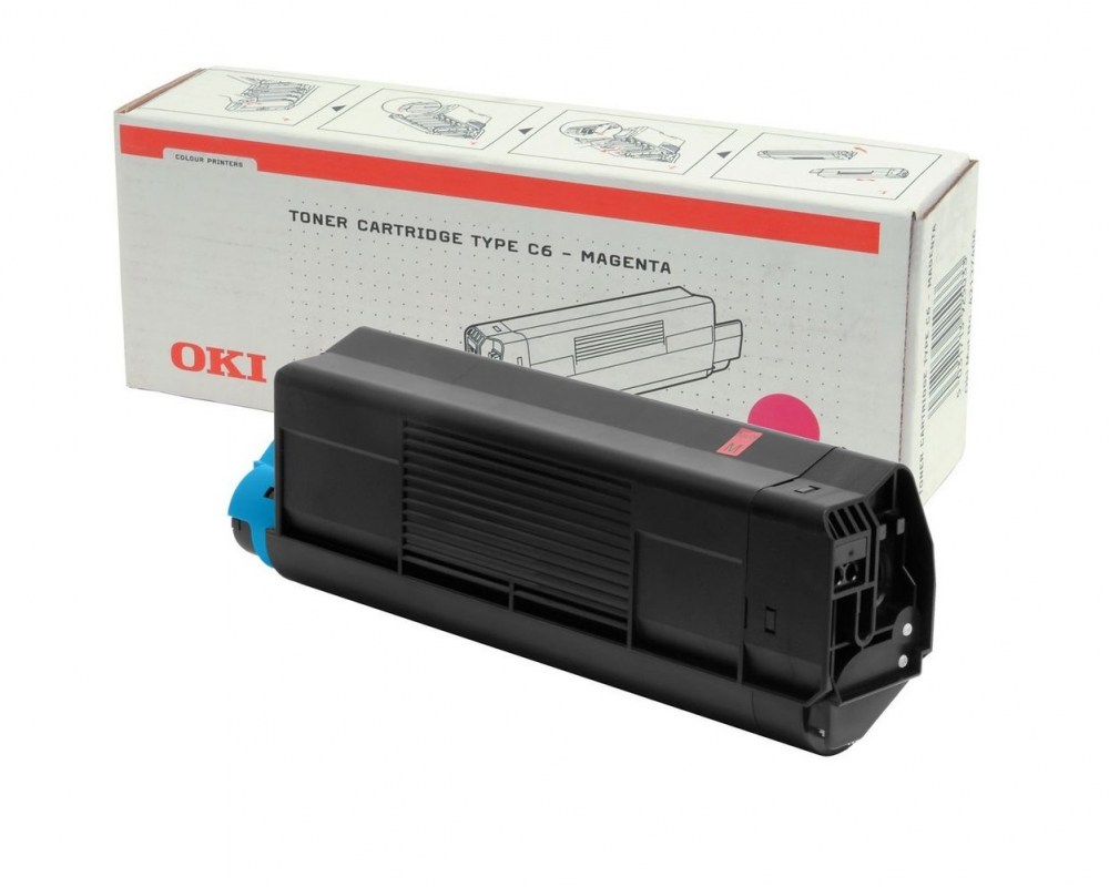 OKI Toner C51/52/53/54 Magenta 42127406