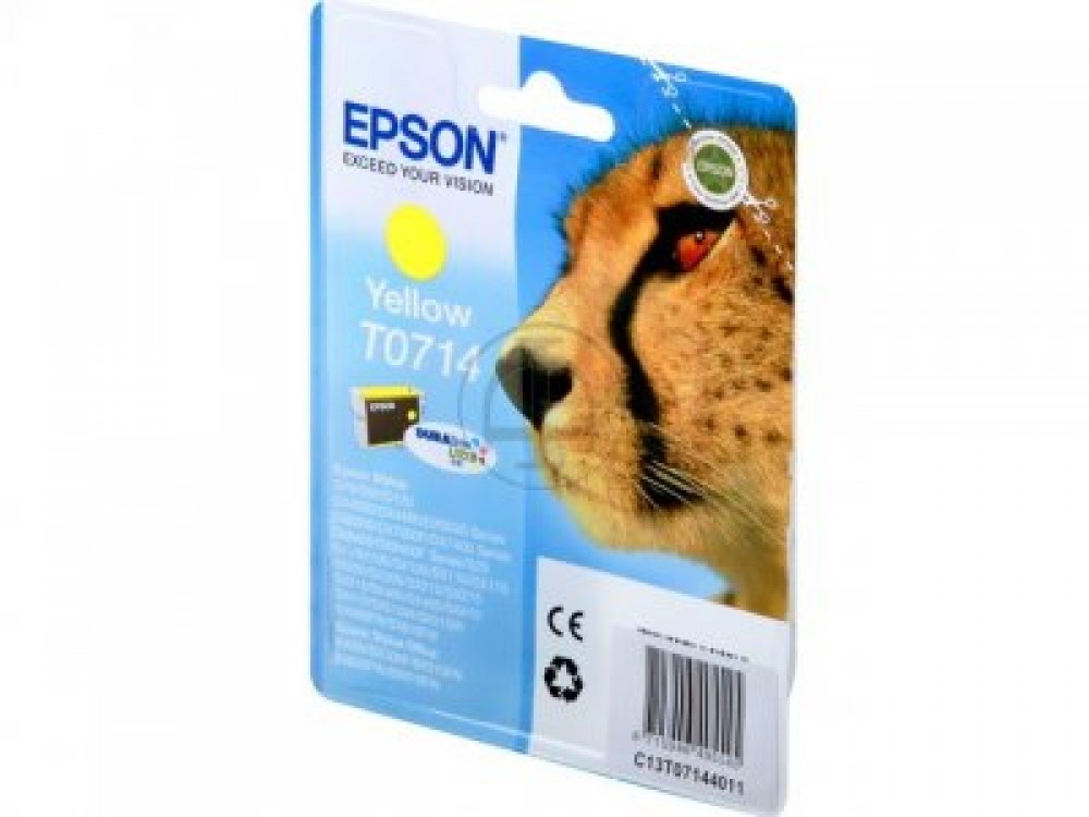 Epson Tusz Stylus D78 T0714 Yellow 5,5ml