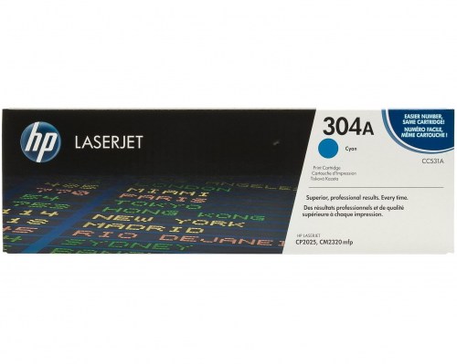 HP Toner nr 304 CC531A Cyan 2,8K 