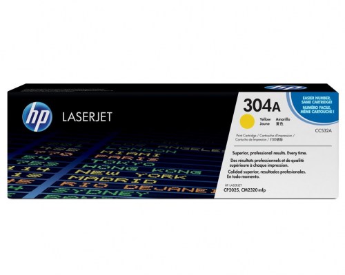 HP Toner nr 304 CC532A Yellow 2,8K 