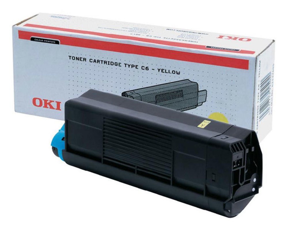 OKI Toner C52/54 Yellow 42804505 3K