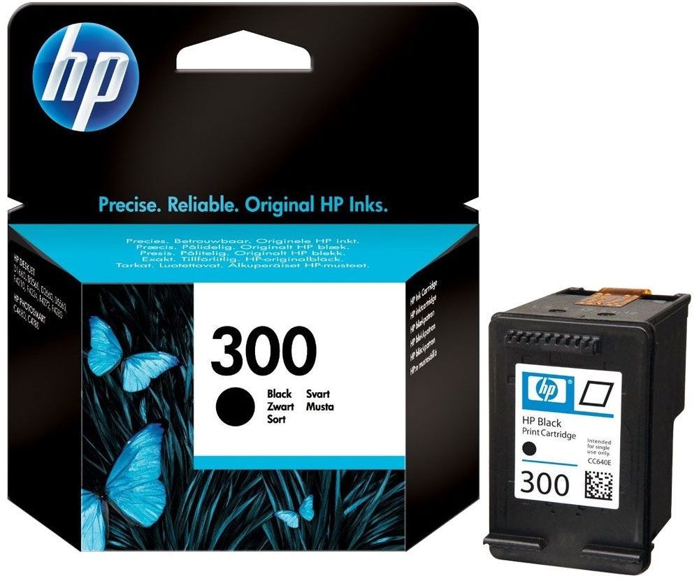 HP Tusz nr 300 CC640EE Black 4 ml 