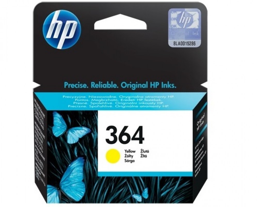 HP Tusz nr 364 CB320EE Yellow 3 ml 