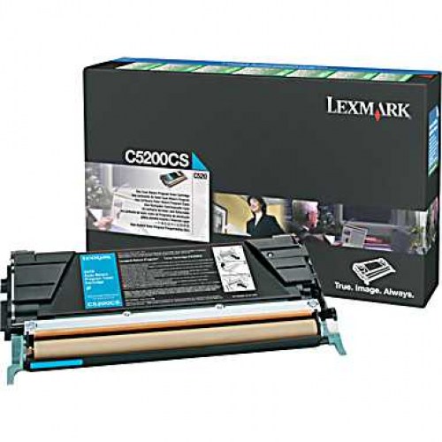 Lexmark Toner C520/530 C5200CS Cyan 1,5K 