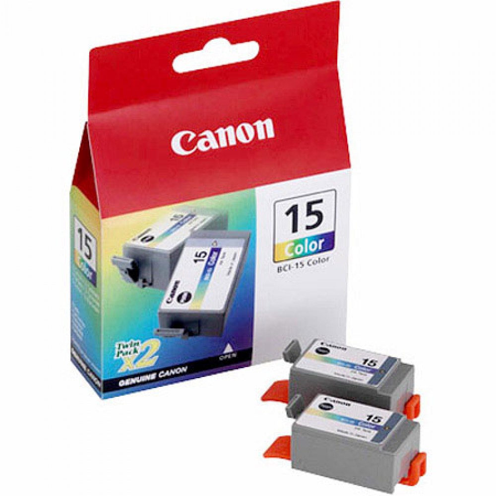 Canon Tusz BCI-15 Kolor 2 x 7.5 ml 