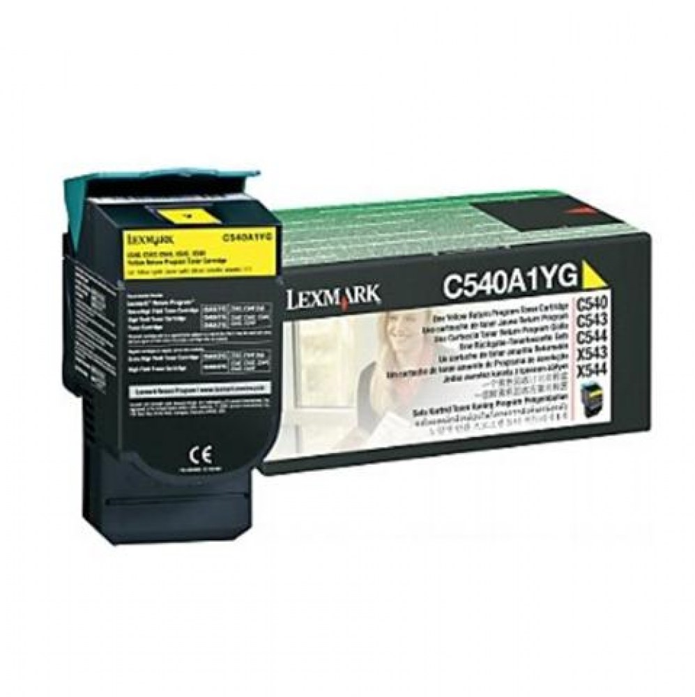 Lexmark Toner C540/543 C540A1YG Yello 1K 