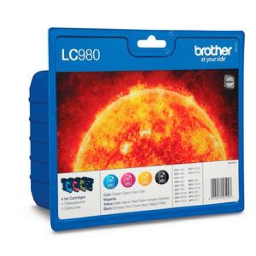 Brother Tusz LC980 CMYK 4pack 