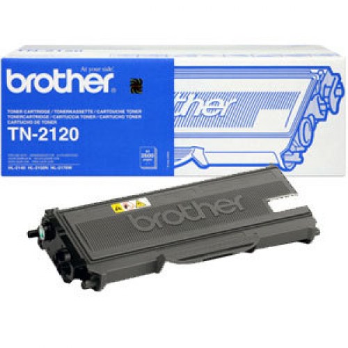 Brother Toner TN-2120 Black 2,6K 