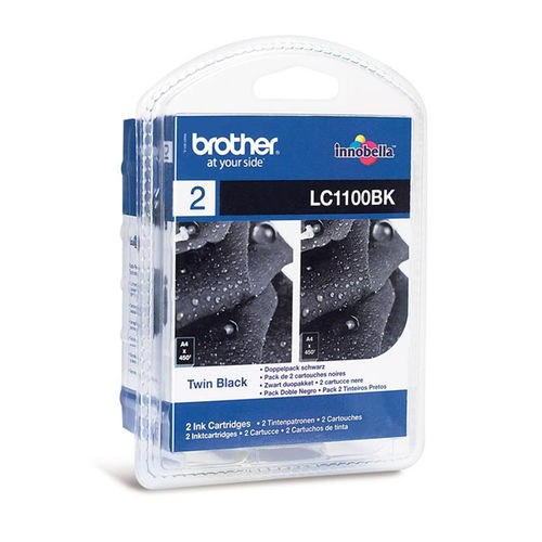 Brother Tusz LC1100 Black 2pack 