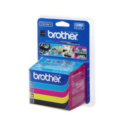 EOL Brother Tusz LC900 CMYK 4pack 