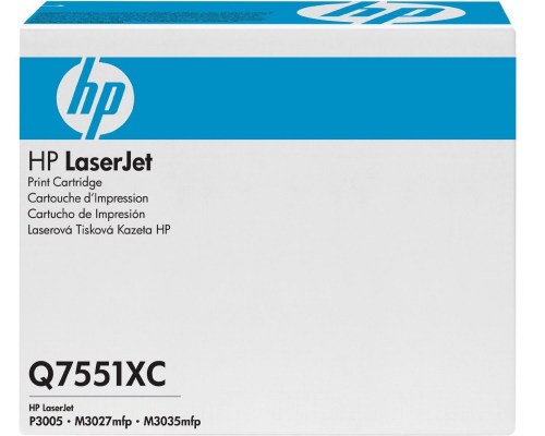 HP Toner nr 51XC Q7551XC Black 13K 