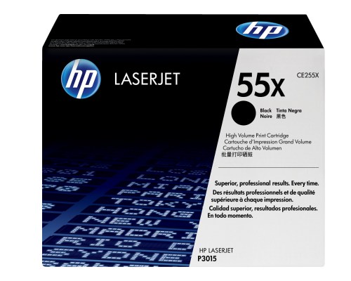 HP Toner nr 55X CE255X Black 12,5K 