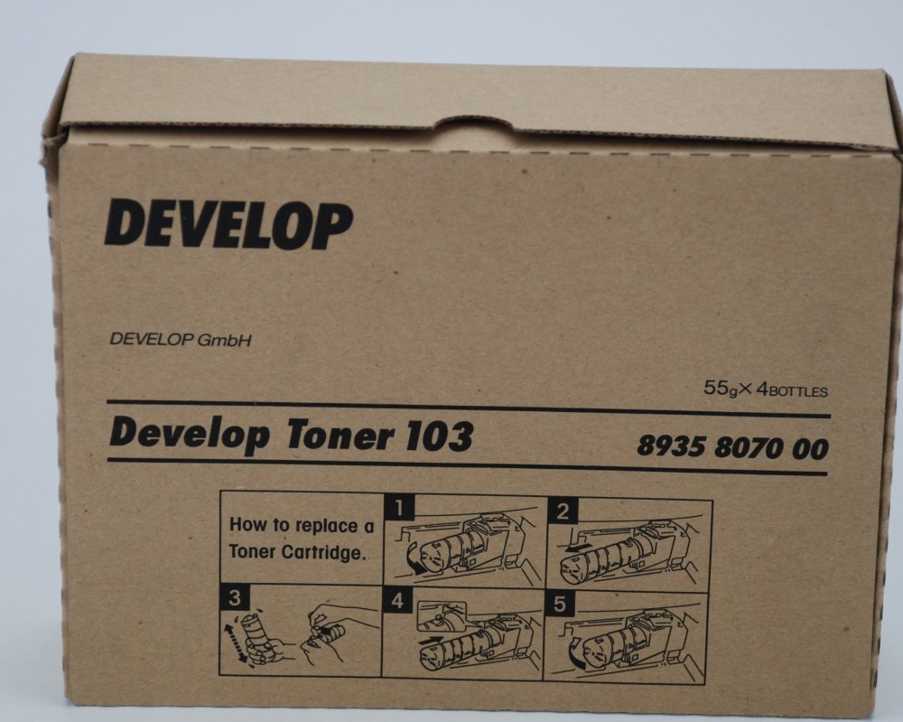 Develop Toner D1300 D103 BLACK 24K