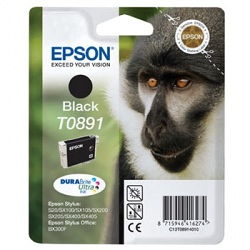 Epson Tusz Stylus SX100 T0891 Black 5,8ml