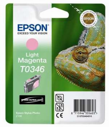 Epson Tusz Stylus Photo 2100 T0346 Light Magenta 400 stron