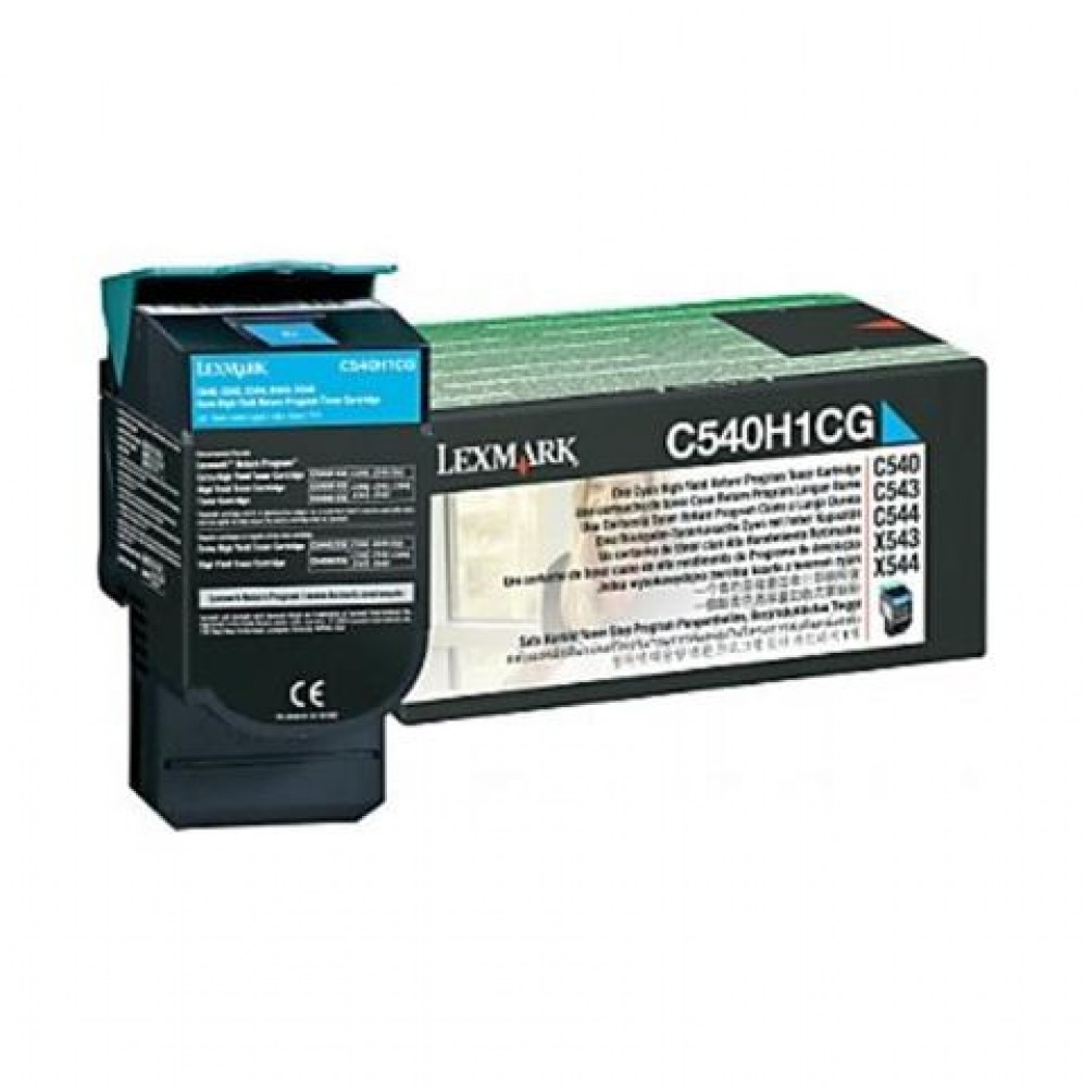 Lexmark Toner C540/543 C540H1CG Cyan 2K 