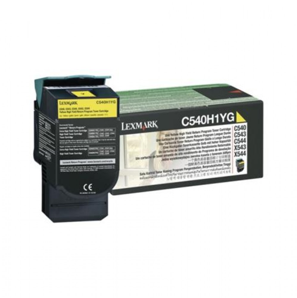 Lexmark Toner C540/543 C540H1YG Yello 2K 