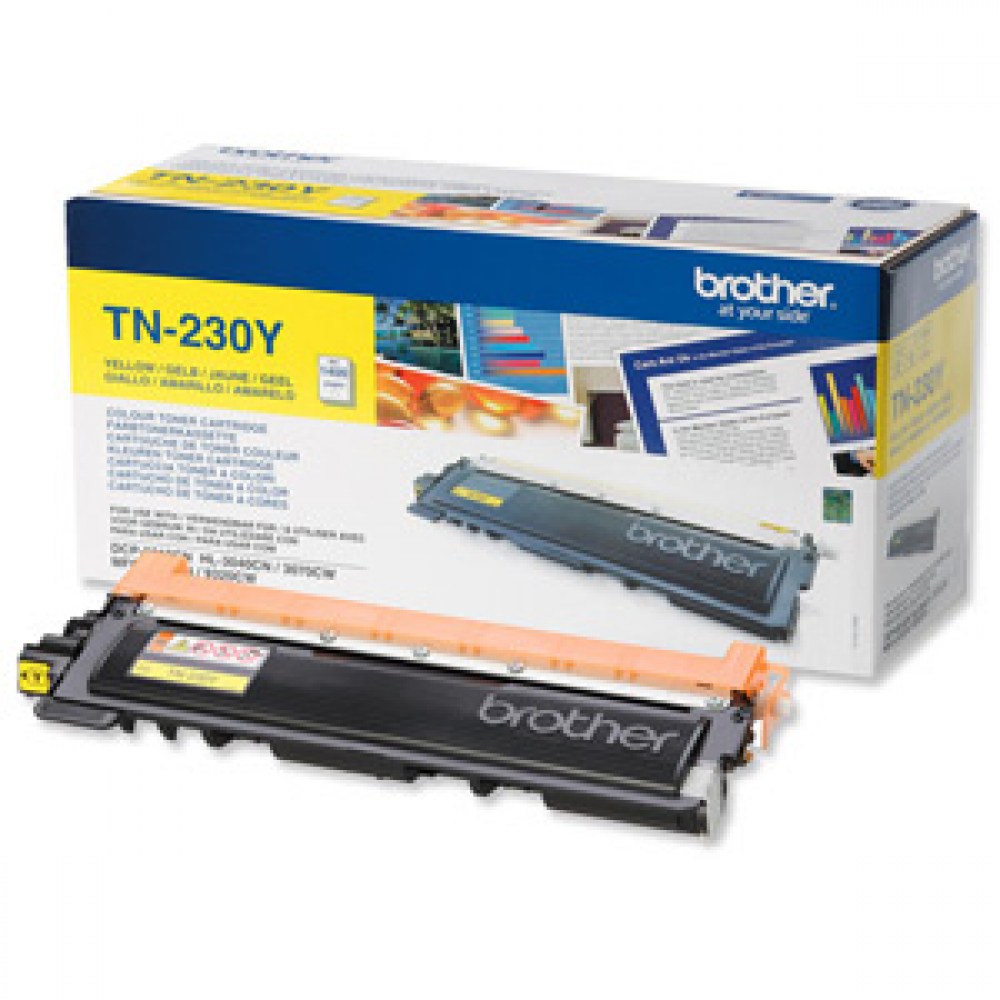 Brother Toner TN-230 Yellow 1,4K 