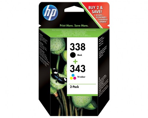 HP Tusz nr 338+343 SD449EE 2pack 