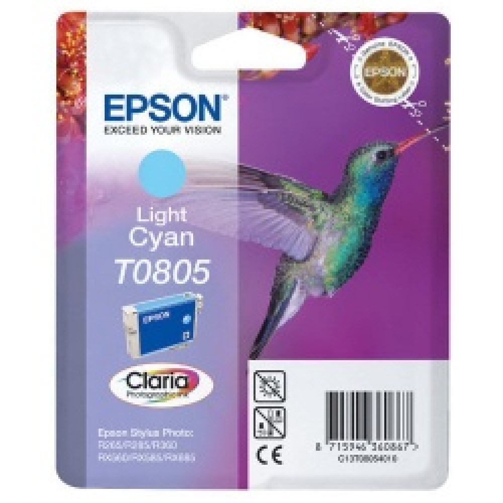 Epson Tusz Claria R265/360 T0805 Light Cyan 7,4ml