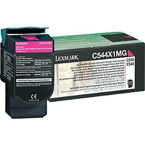 Lexmark Toner C544 C544X1MG Magenta 4K 