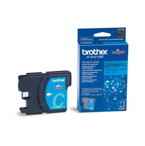 Brother Tusz LC1100 Cyan HC 700 stron