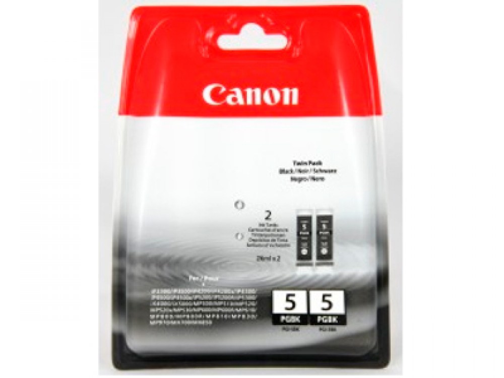 Canon Tusz PGI-5 Black 2pack 2 x 26 ml 