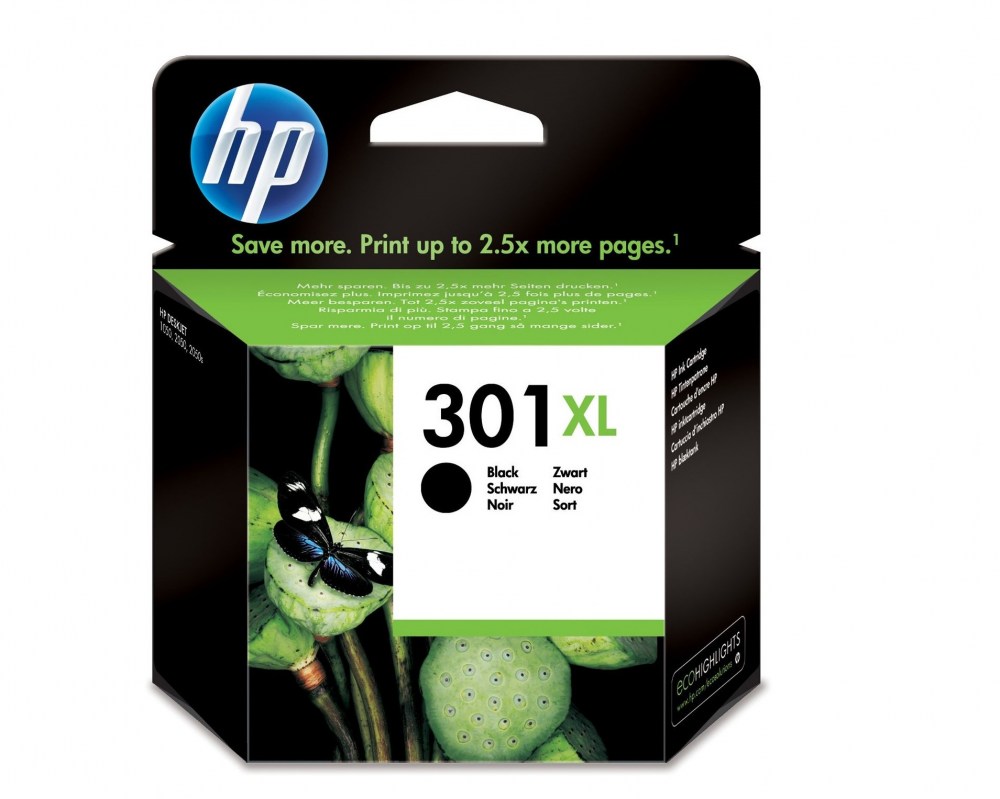 HP Tusz nr 301XL CH563EE Black 480sh 