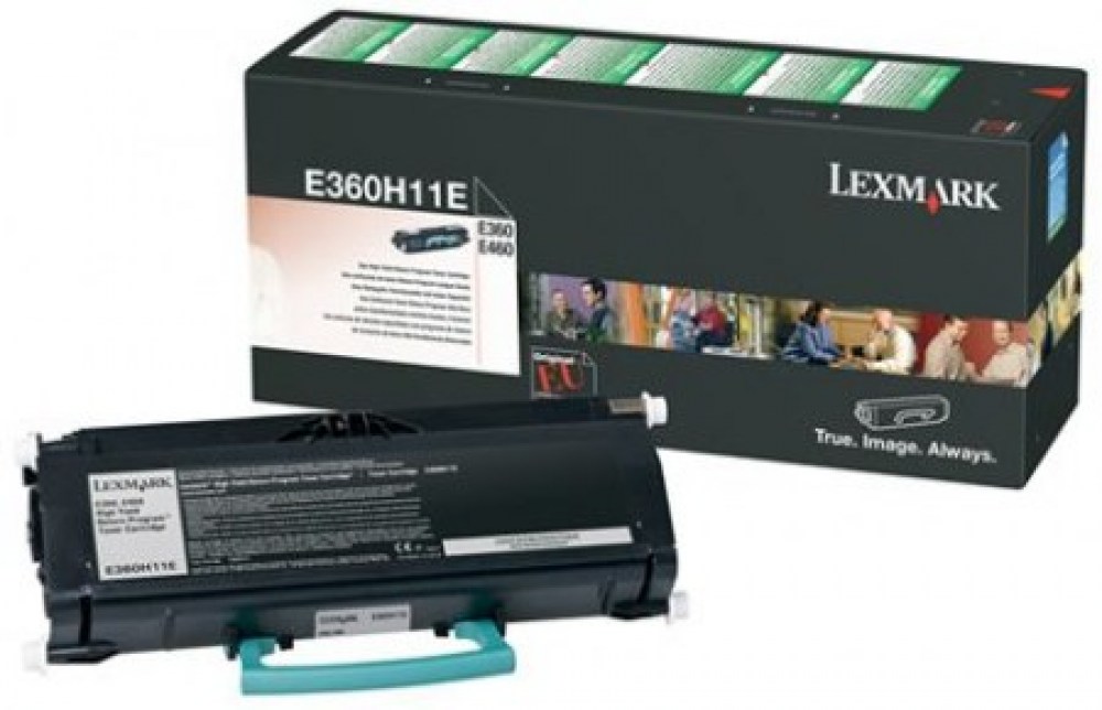 Lexmark Toner E36x/460 E360H11E Black 9K 