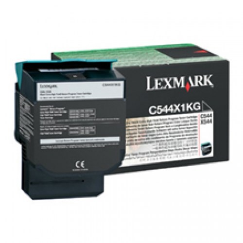 Lexmark Toner C544 C544X1KG Black 6K 